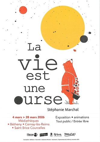 AFFICHE LA VIE EST UNE OURSE1